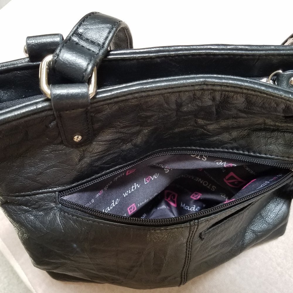 Stone Mountain Patchwork Leather Bag - image 5